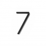House Number Contemporary - 7 - Black