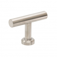 Cabinet Knob T Viva - Brushed Stainless Steel