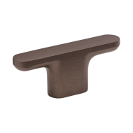 Cabinet Knob T Vibe Plain - Dark Bronze