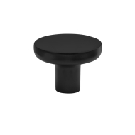 Cabinet Knob Vibe Plain - Matte Black