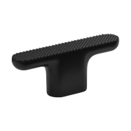 Cabinet Knob T Vibe Grip - Matte Black