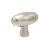 Cabinet Knob T Oliver - Stainless Steel Look