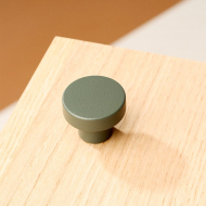 Toniton Circular Knob - Ash Green