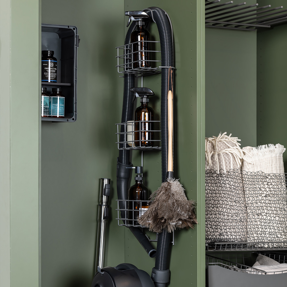 Cleaning Cabinet Interior Neat - Dark Grey
