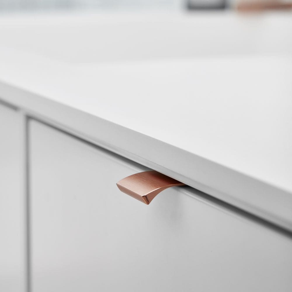 Profile Handle Edge Straight - Brushed Copper
