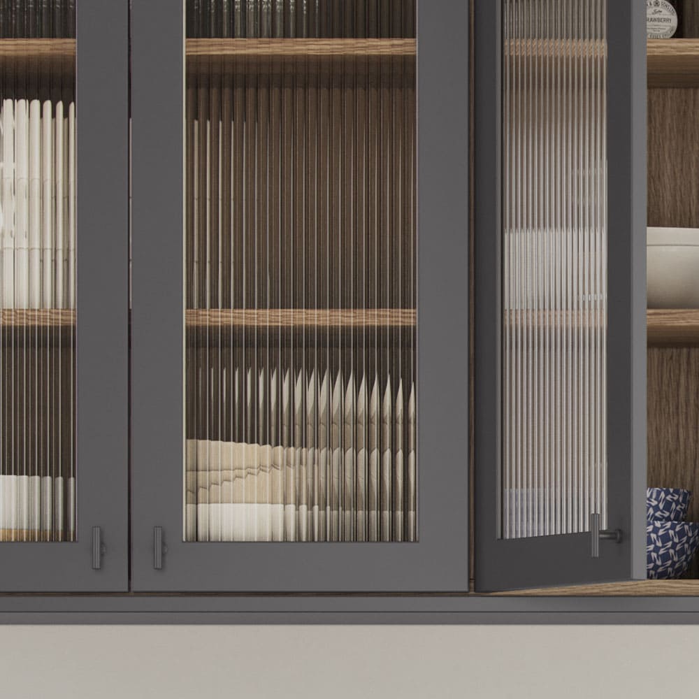 Cabinet Knob T Viva - Graphite Grey