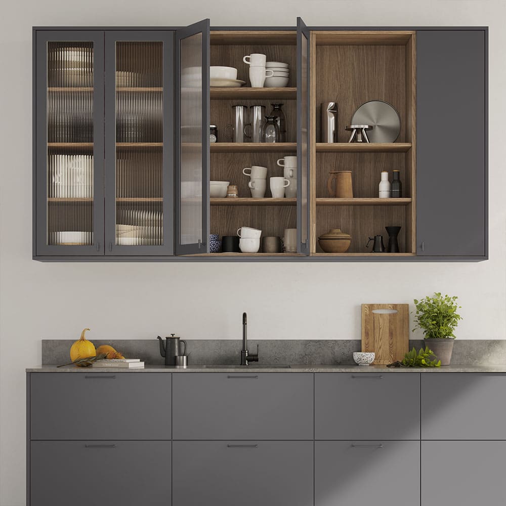 Cabinet Knob T Viva - Graphite Grey