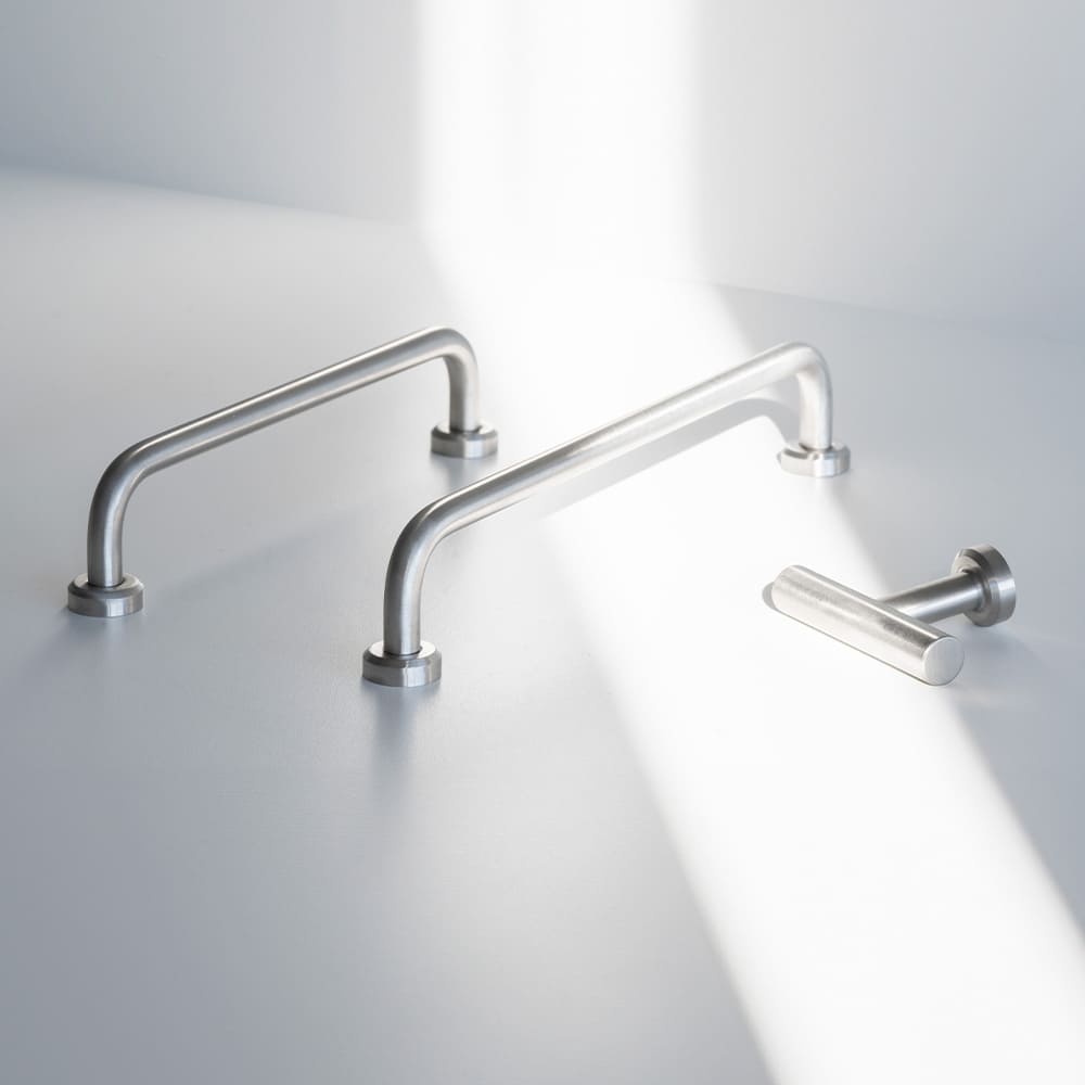 Cabinet Knob T Viva - Brushed Stainless Steel