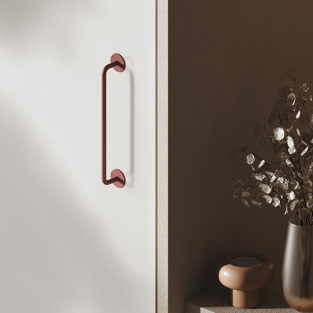 Handle Milano - 160mm - Volcanic Red