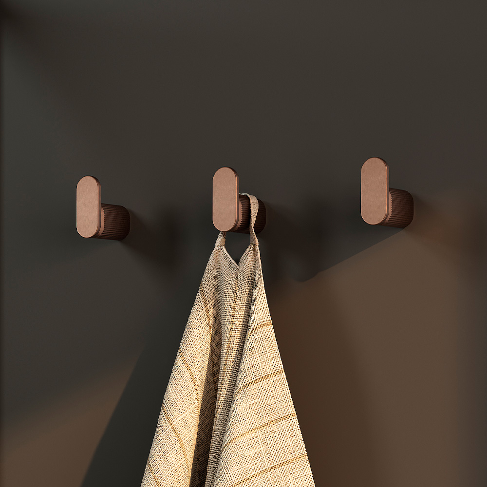 Hook Brooklyn 15x35mm - Brushed Bronze