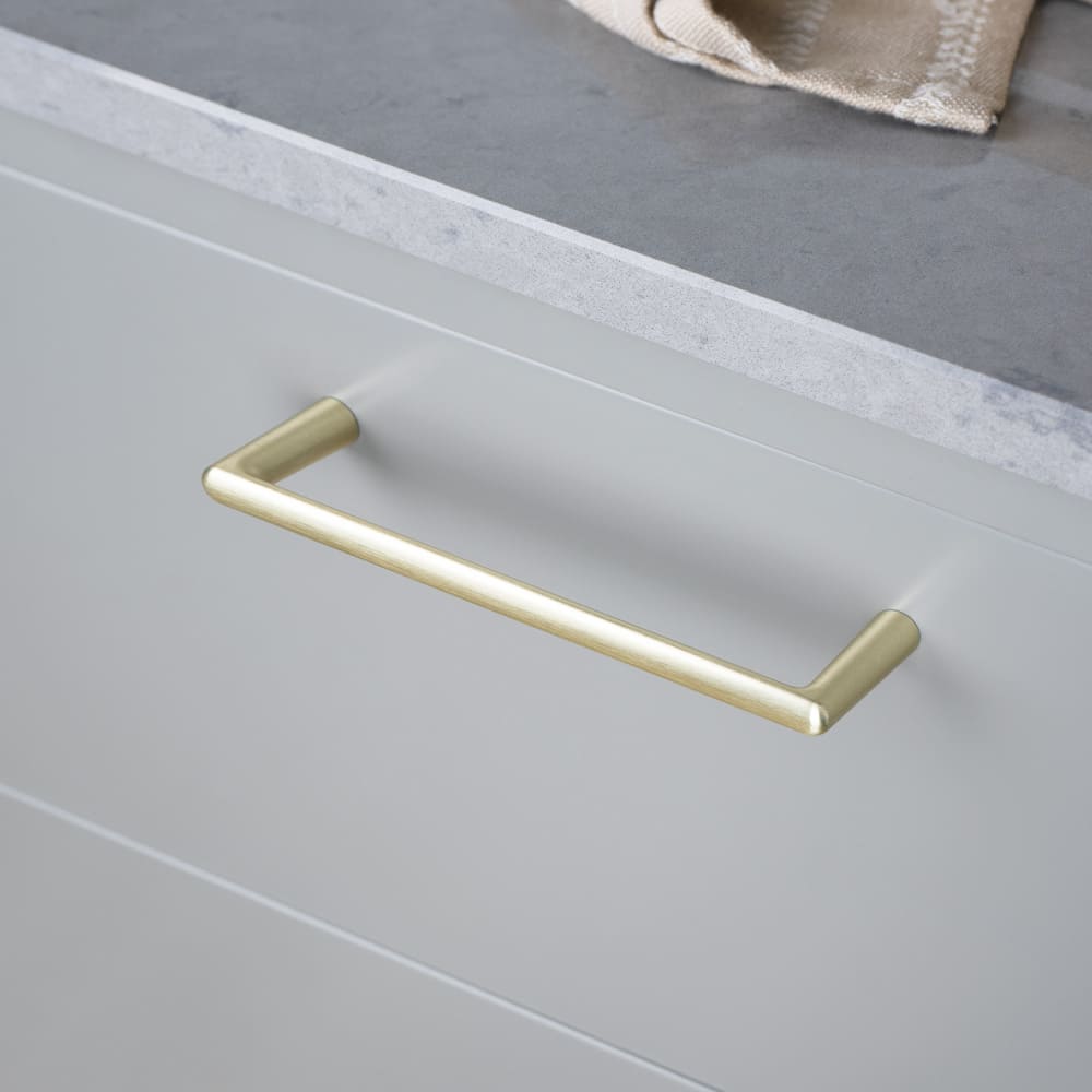 Handle Bob - 160mm - Brushed Brass