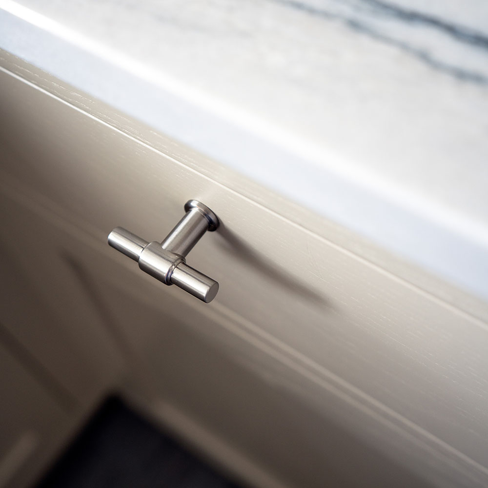 Cabinet Knob T-type - Stainless Steel Finish