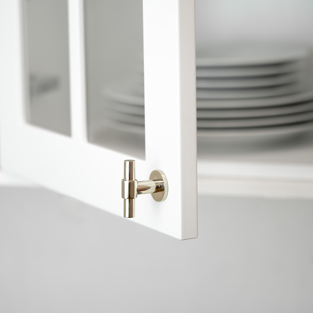 Cabinet Knob T Uniform - Polished Nickel