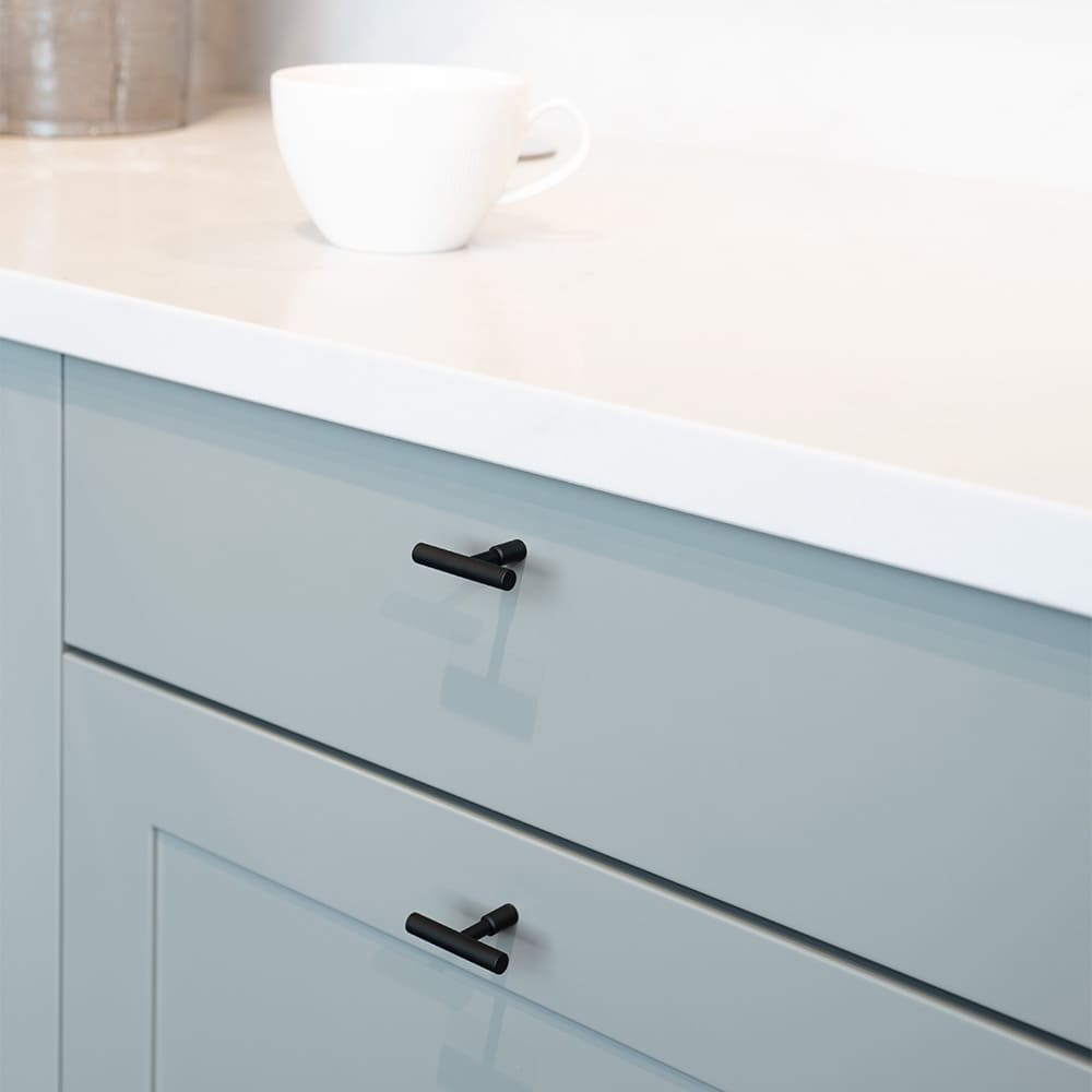 Cabinet Knob T Spira - Matte Black