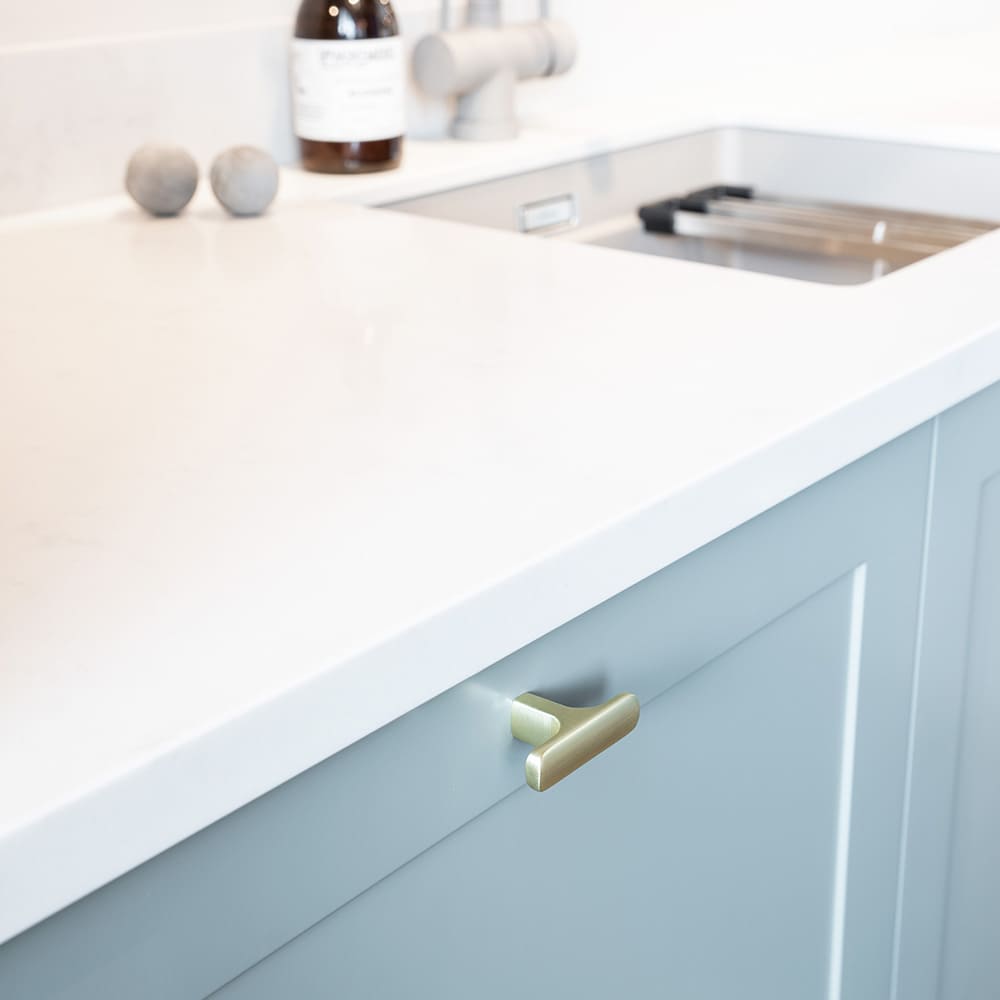 Cabinet Knob T Ethel - Brushed Brass