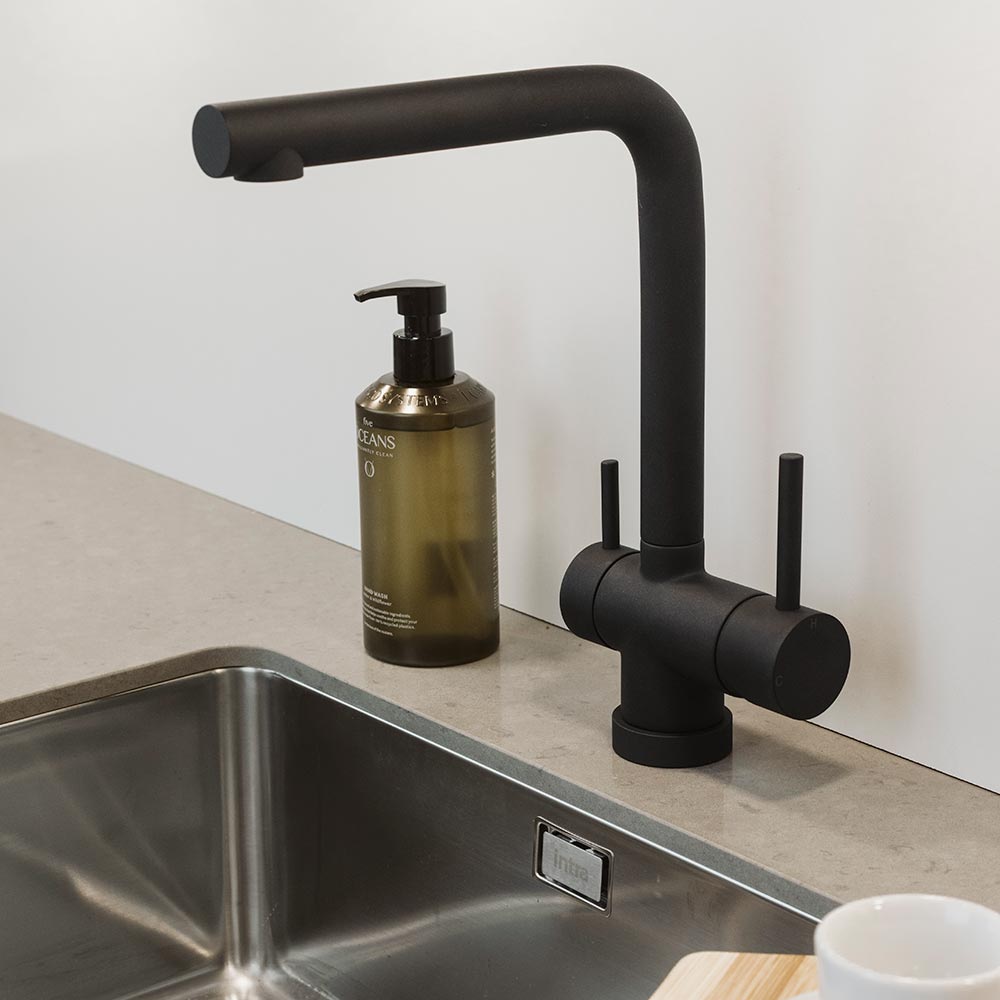 Kitchen Mixer Tap Milano - Silgranit Black