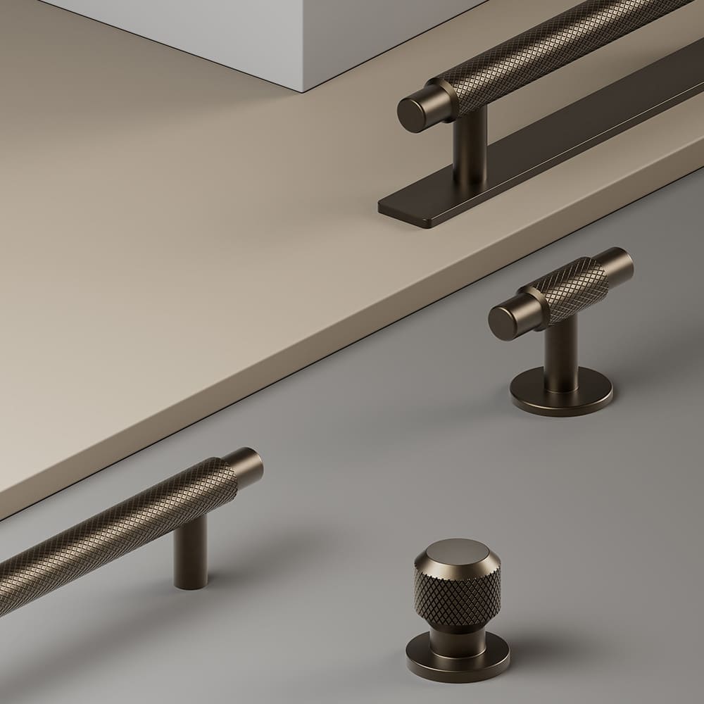 Cabinet Knob Manor Round - Matte Bronze