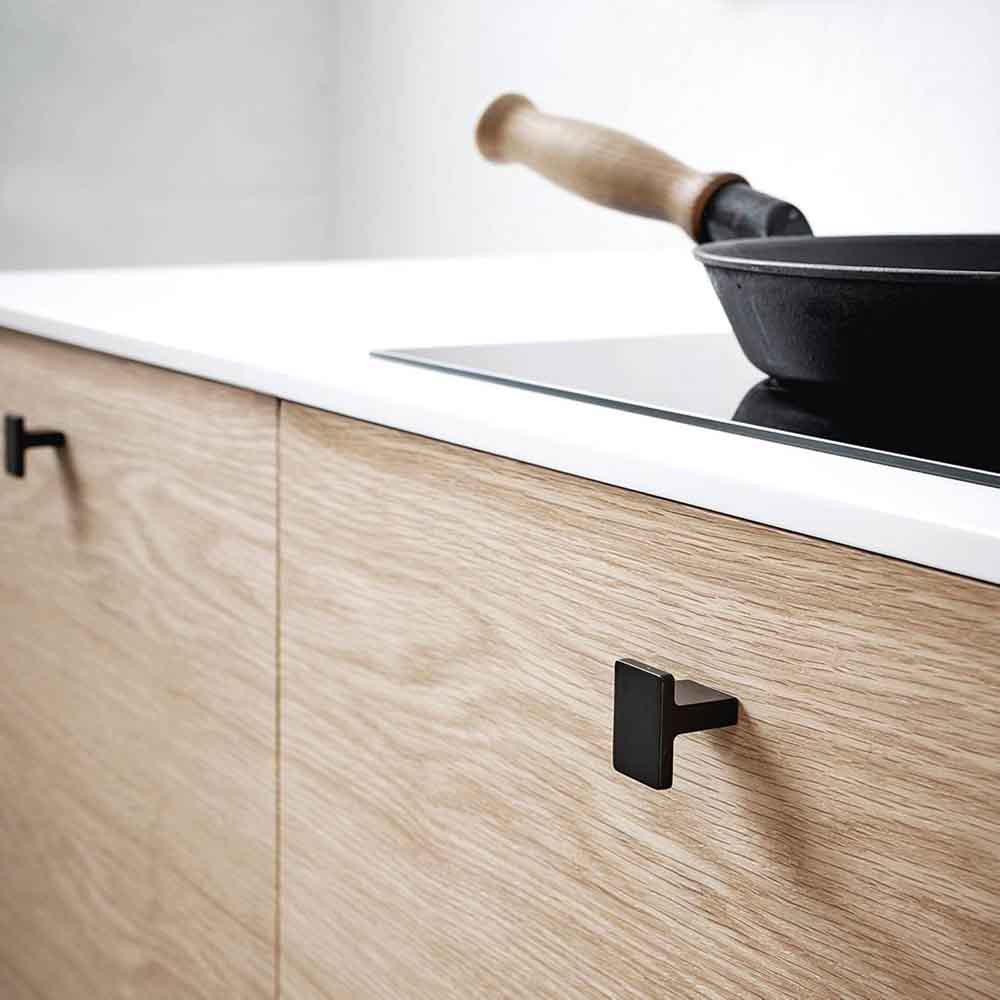 Cabinet Knob Transit - 16mm - Matte Black