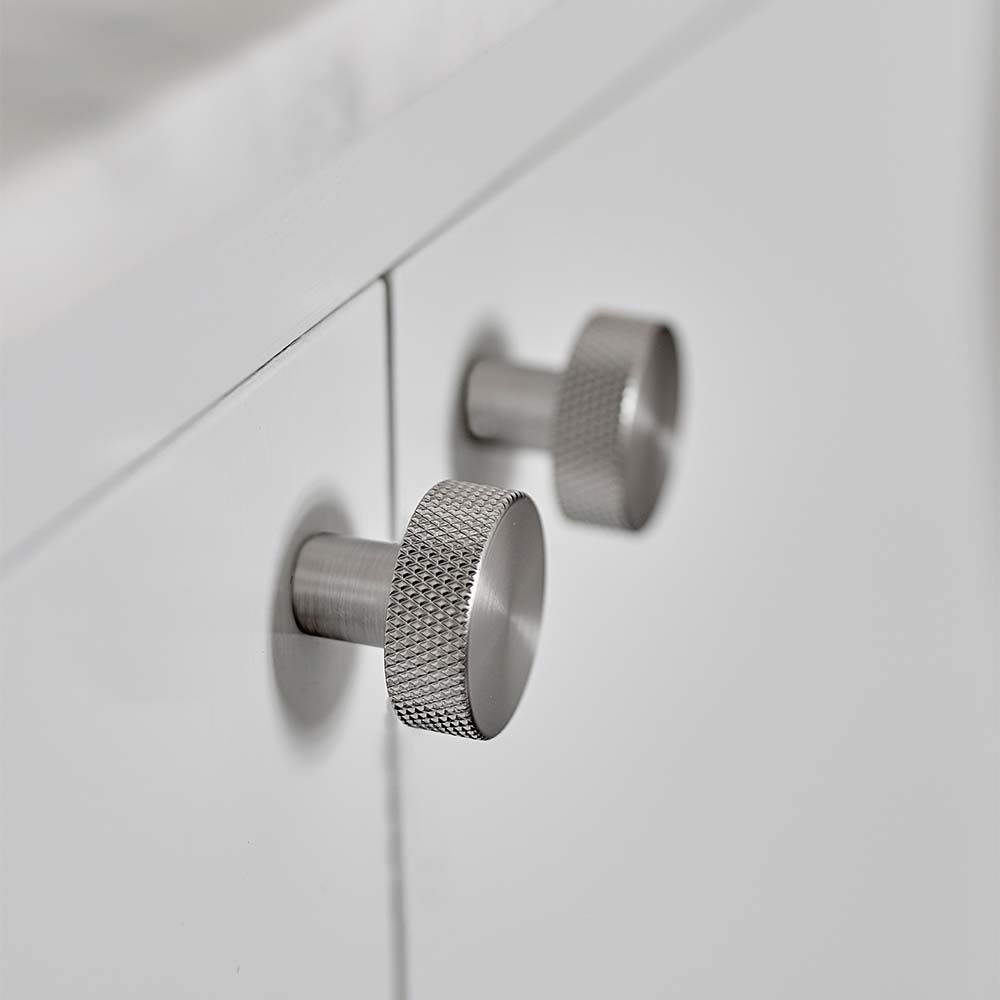 Cabinet Knob Simon - 35mm - Stainless Steel Finish