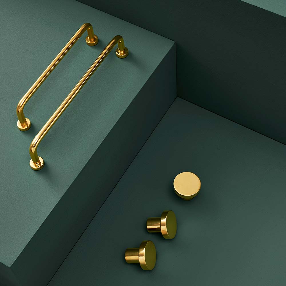 Cabinet Knob 2078 - Polished Brass