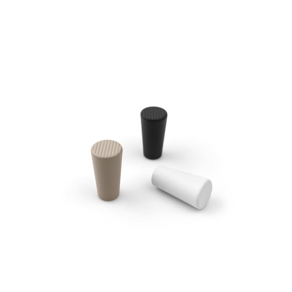 Cabinet Knob Aqua-Rama - White