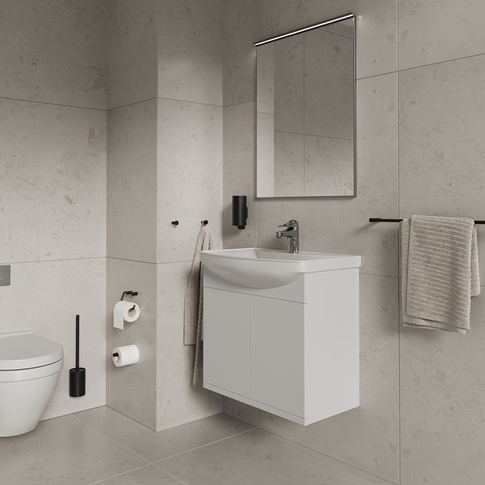 Toilet Brush Stay - Matte Black