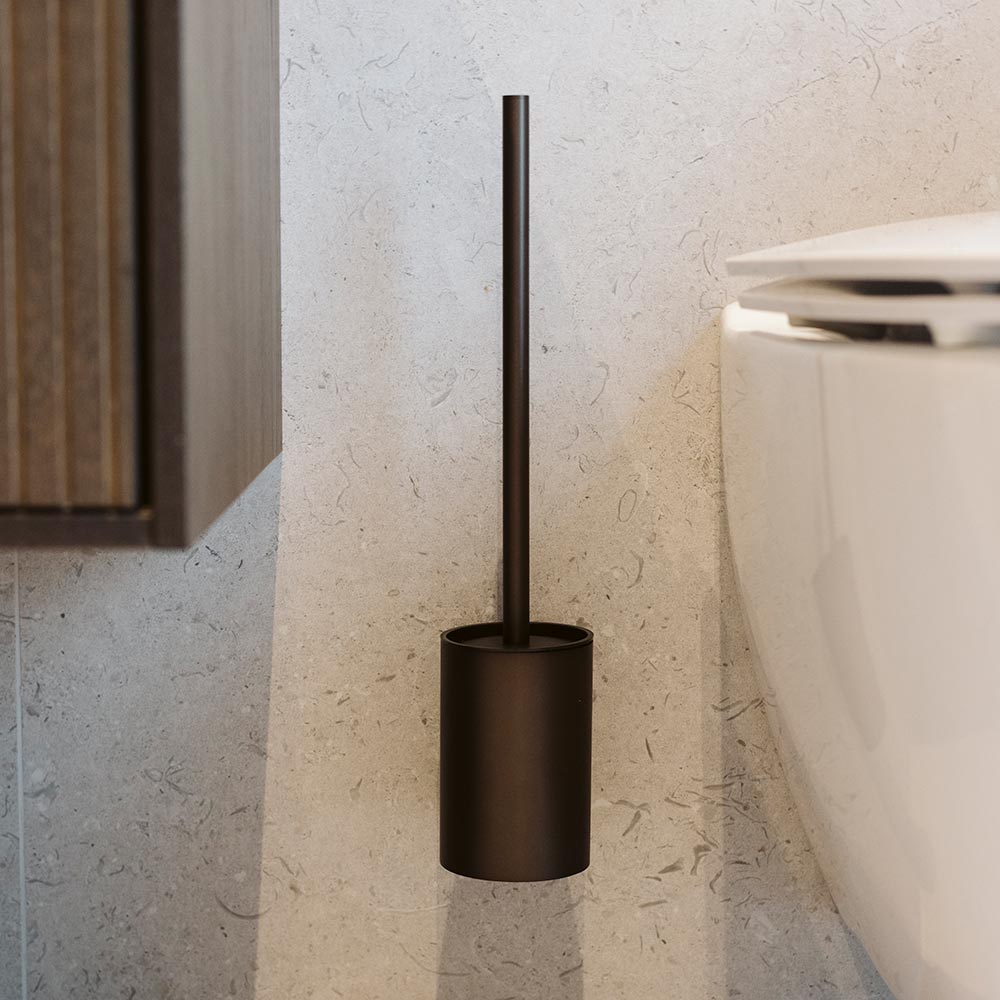 Toilet Brush Match - Burnished Brass