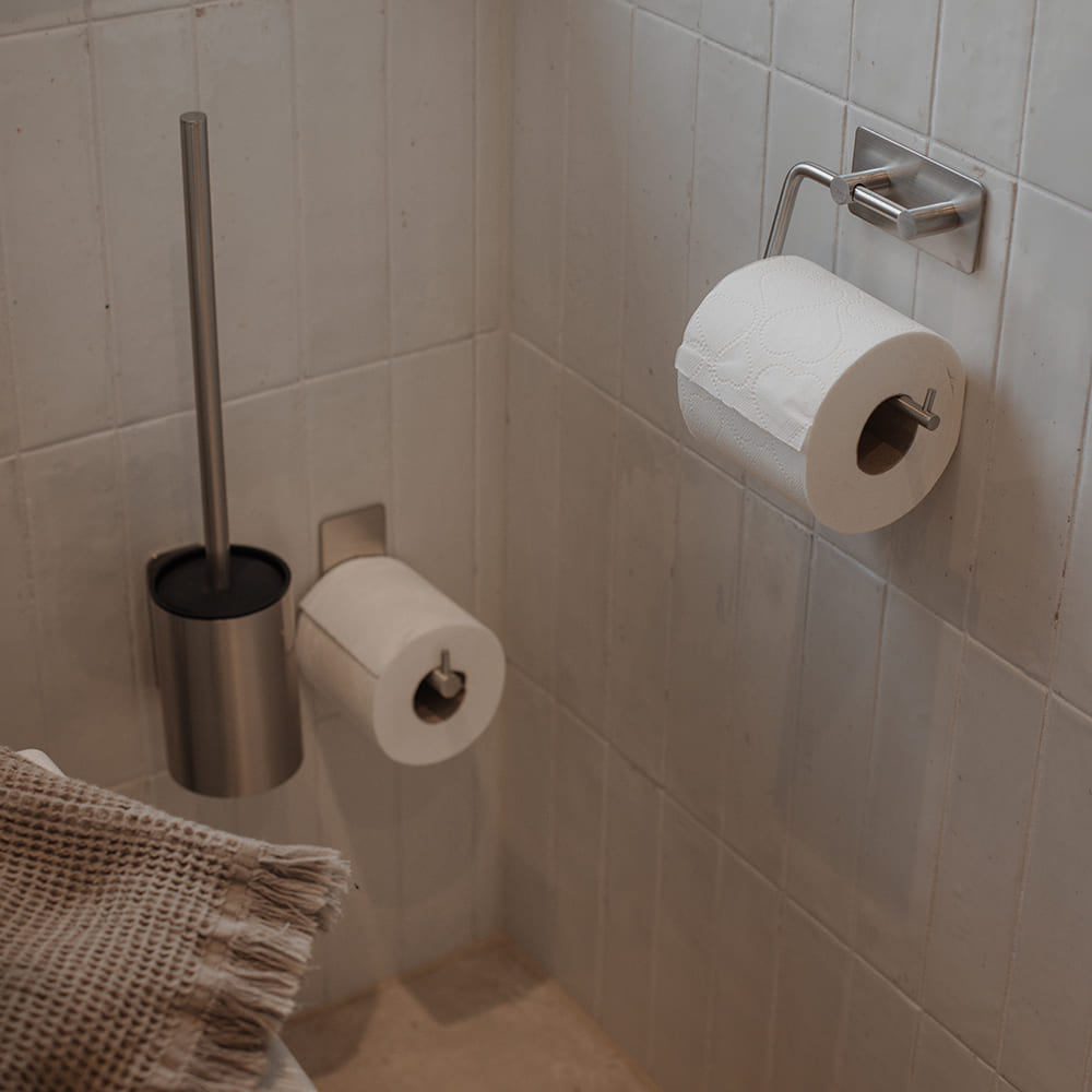 Bathroom Kit Base 220 - Brushed Stainless Steel Finish