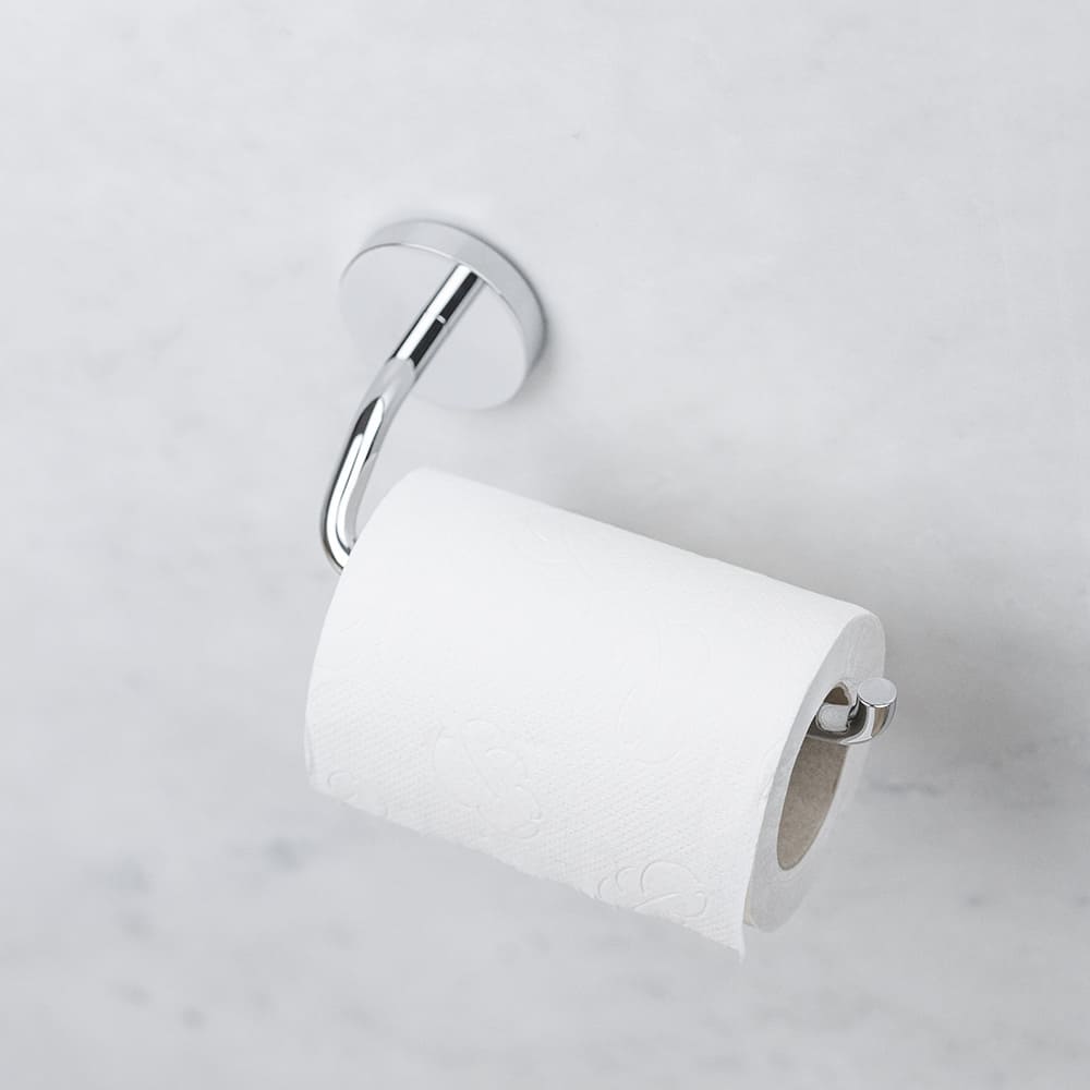 Toilet Roll Holder Calm - Polished Chrome