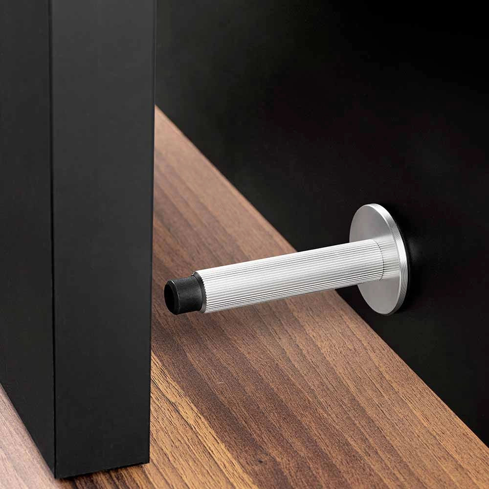 Door Stop Arpa Wall - Stainless Steel Look