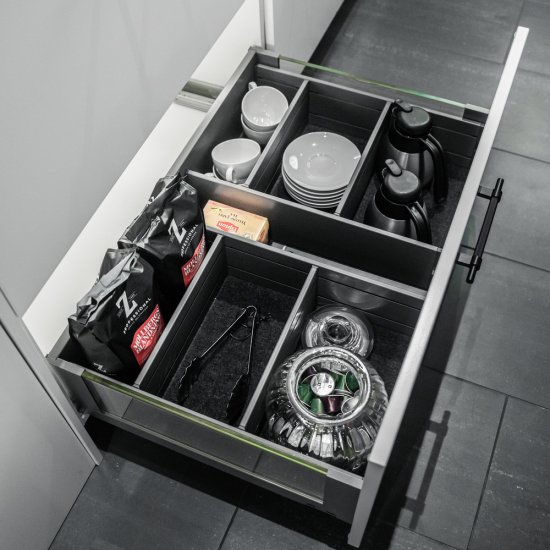 Drawer Mat L-550 - Anthracite Grey