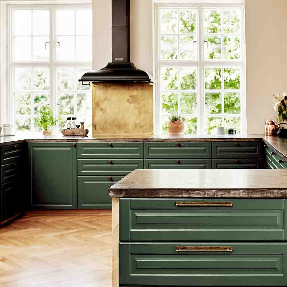 Brass kitchen online handles