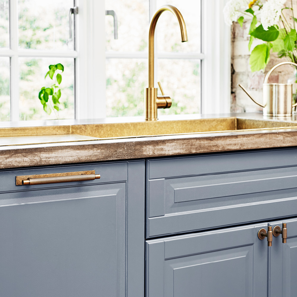 Handle Manor/Back Plate - Antique Brass
