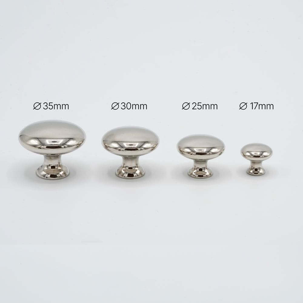 Cabinet Knob 24226 - Nickel Plated