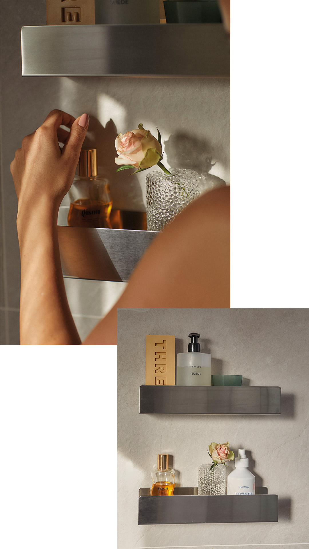 Shower shelf